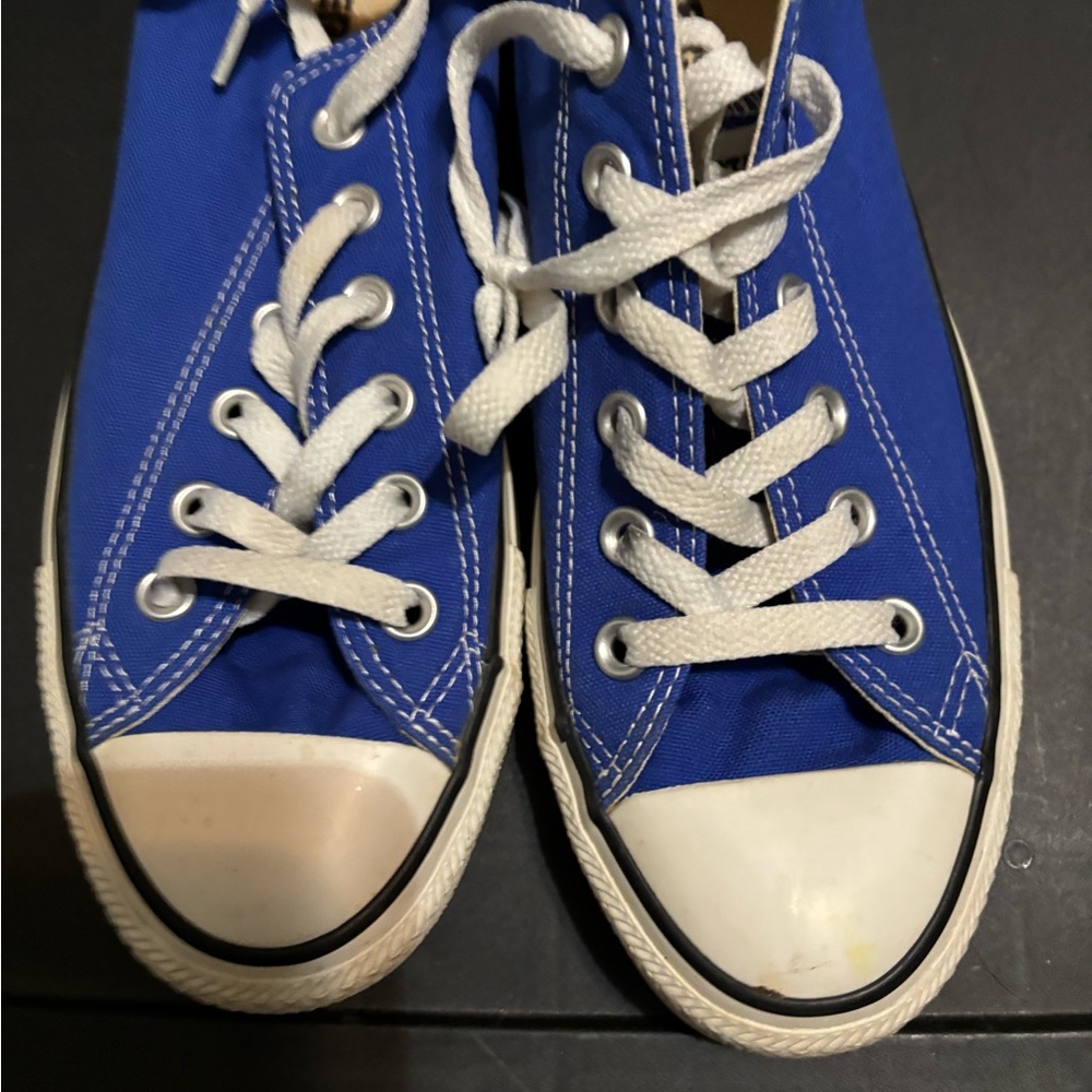 Converse Blue Canvas Sneakers
